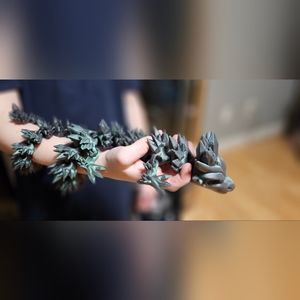 3d printed articulated dragon